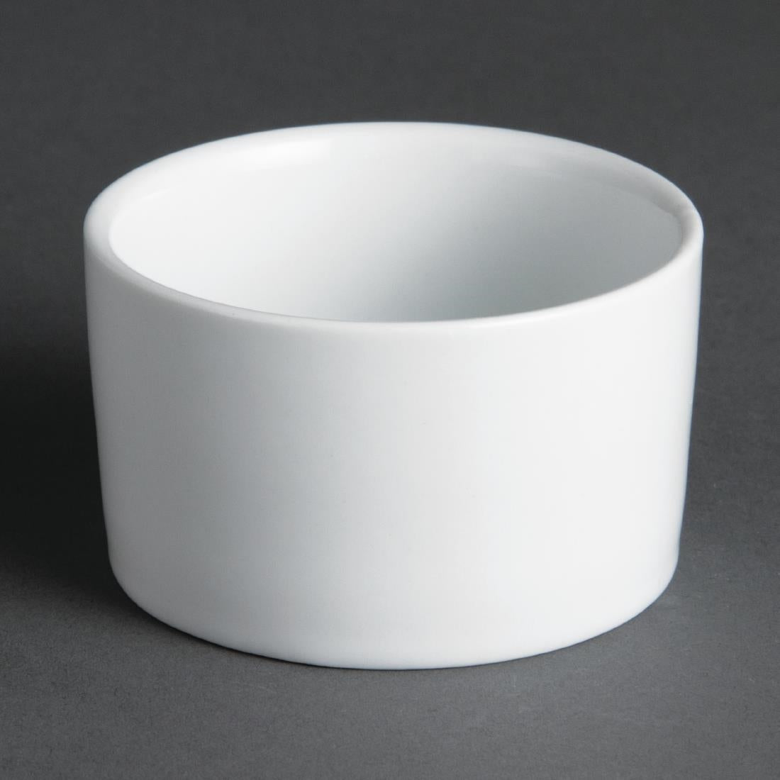 Olympia Whiteware Contemporary Ramekins 70mm (12 Pack) - U195