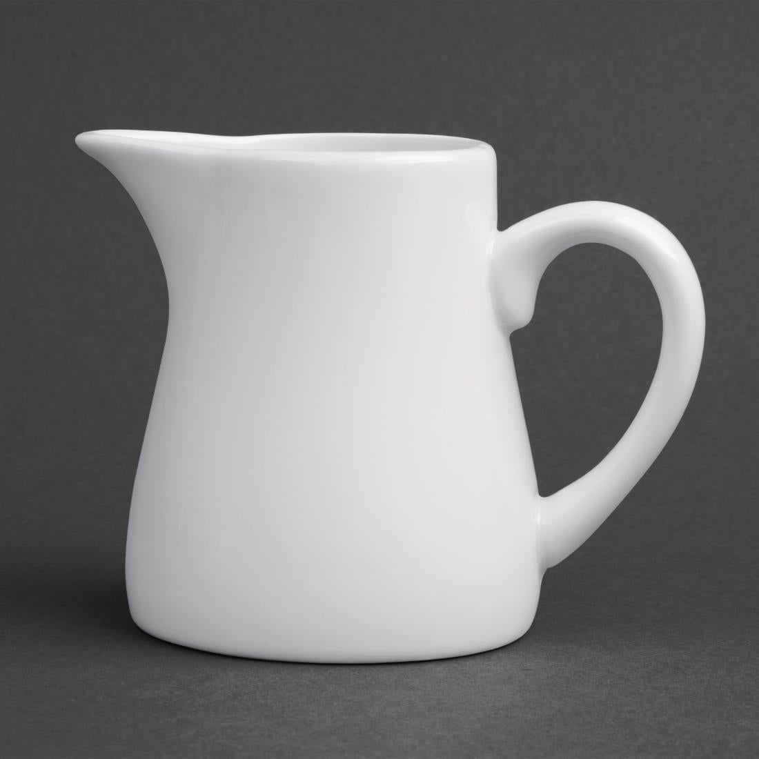 Olympia Whiteware Cream & Milk Jugs 170ml (6 Pack) - U819