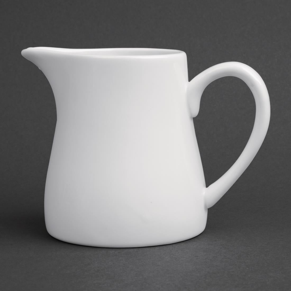 Olympia Whiteware Cream & Milk Jugs 305ml (6 Pack) - U821