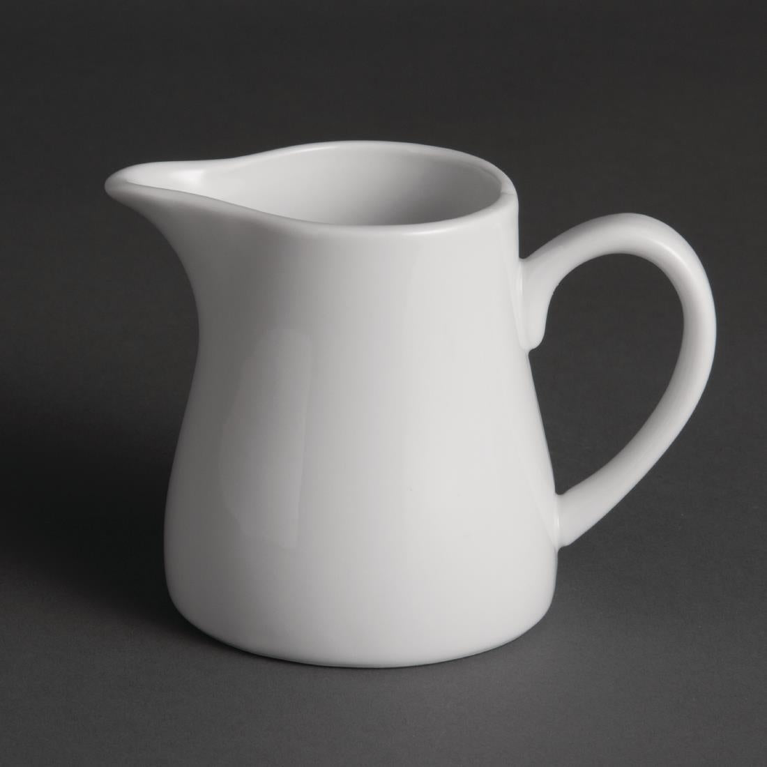 Olympia Whiteware Cream & Milk Jugs 305ml (6 Pack) - U821