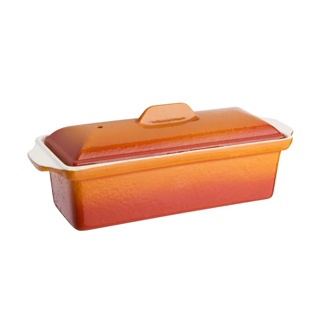 Vogue Orange Pate Terrine 1.7Ltr - W455
