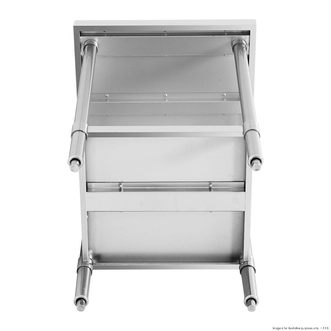 Modular Systems Stainless Steel Workbench WB7-0600/A