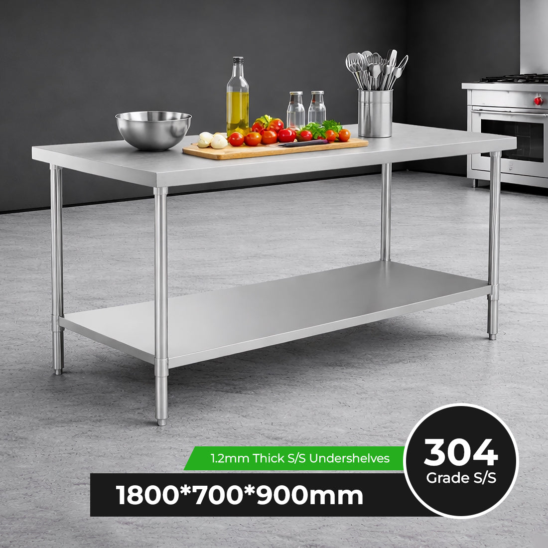 Modular Systems Stainless Steel Workbench WB7-1800/A