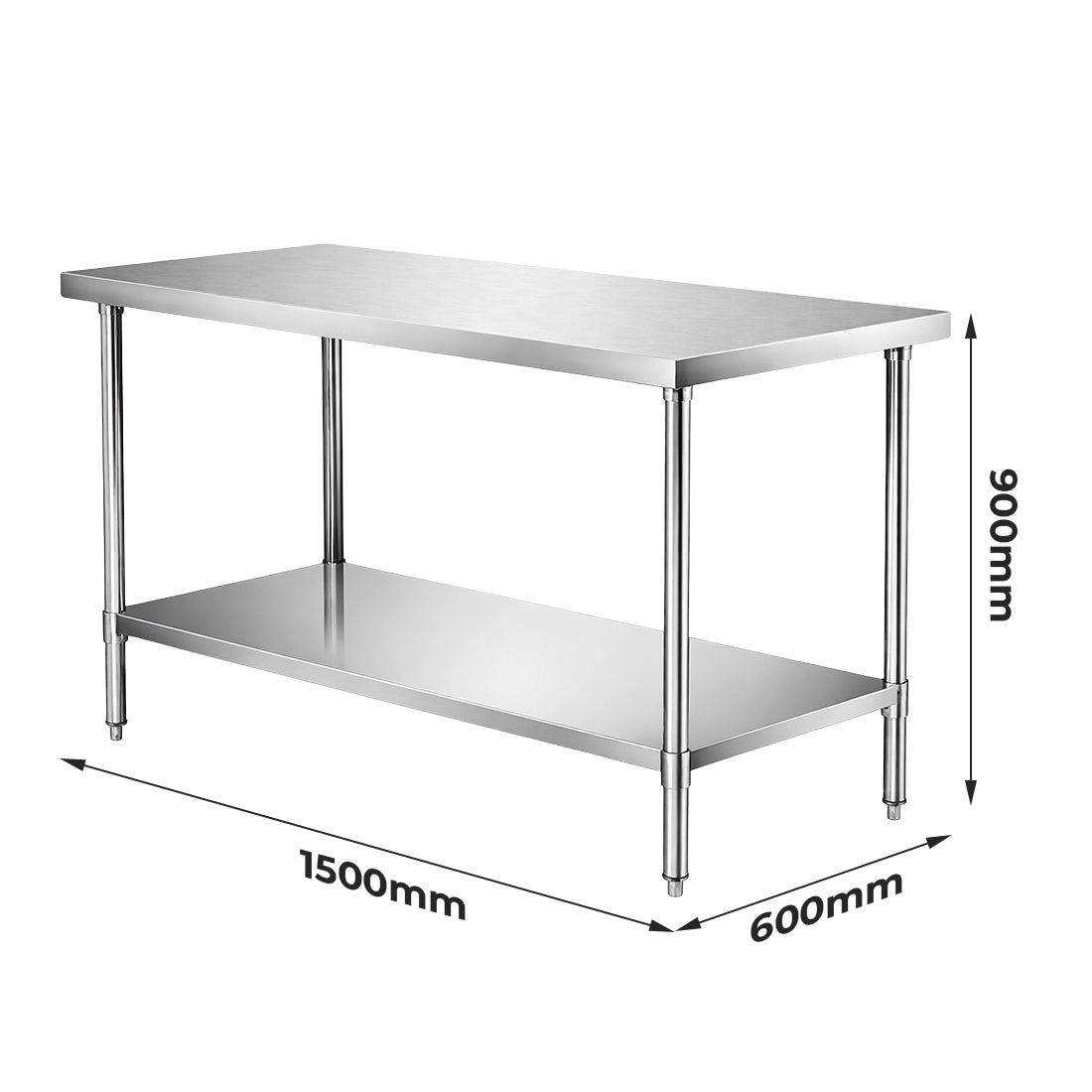 Modular Systems Stainless Steel Workbench WB6-1500/A