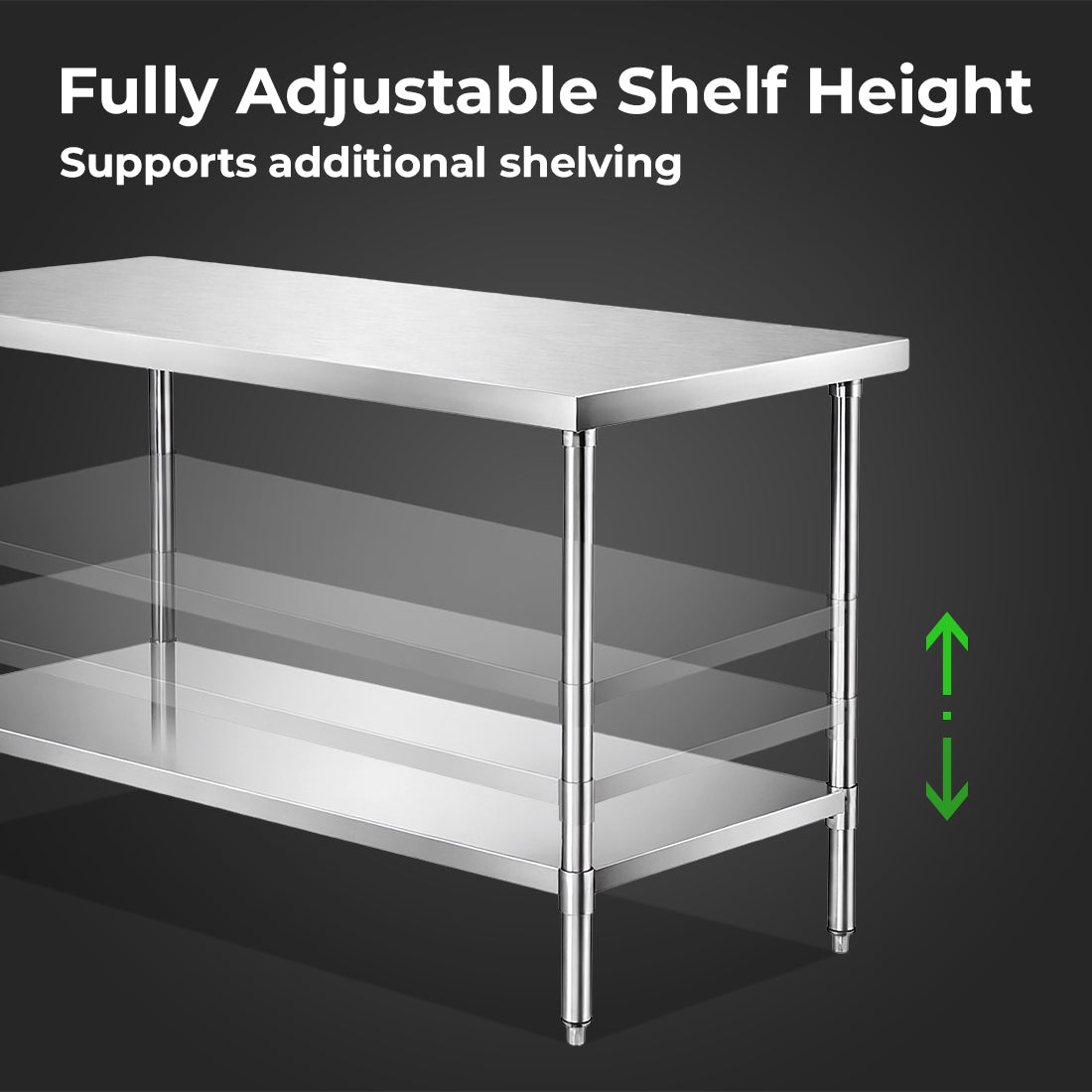 Modular Systems Stainless Steel Workbench WB6-1500/A