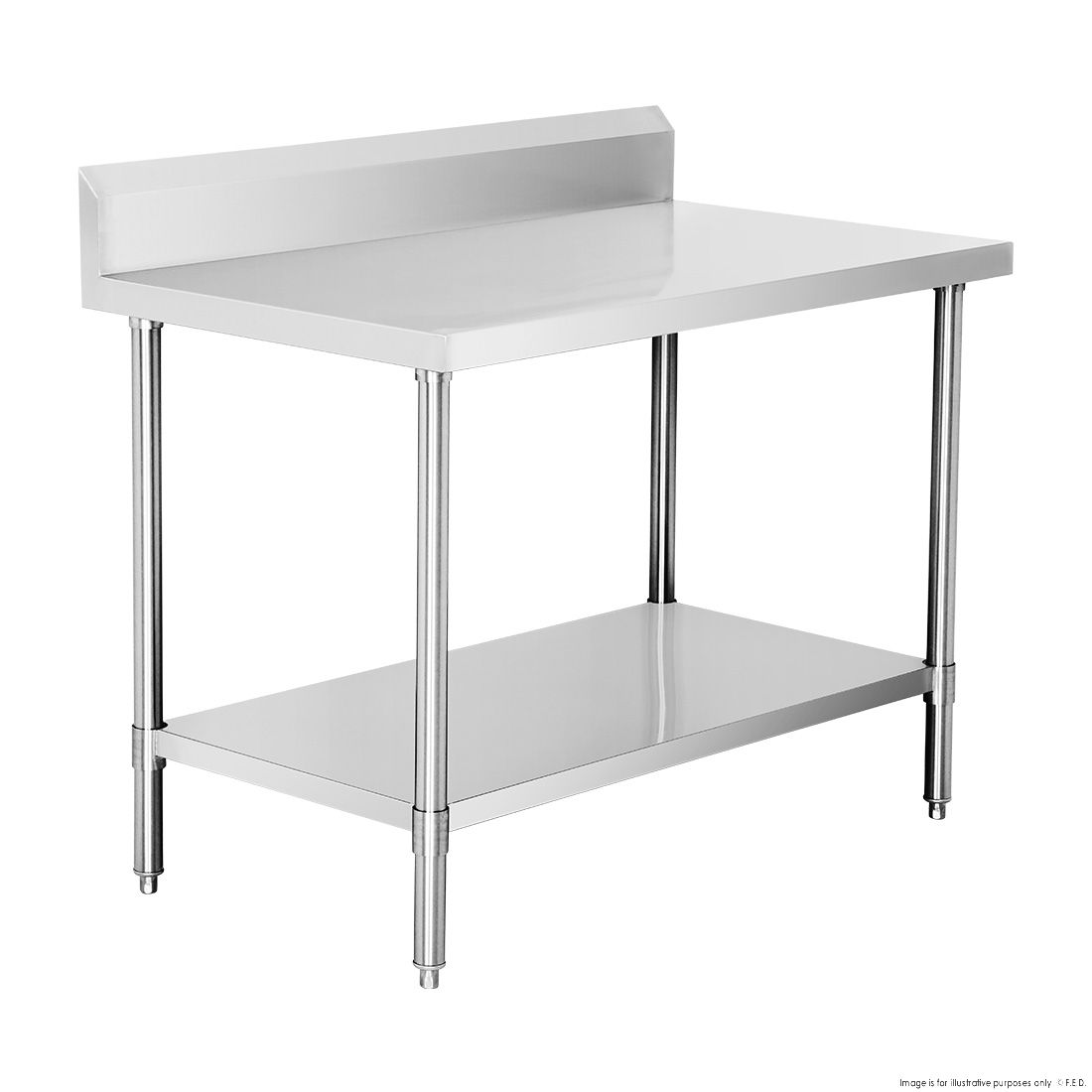 Modular Systems Workbench With Splashback WBB7-1200/A