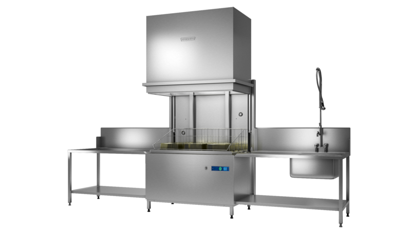 Hobart PROFI Twin Chamber Pass Thru - High Auto Hood - UXTLH-HL