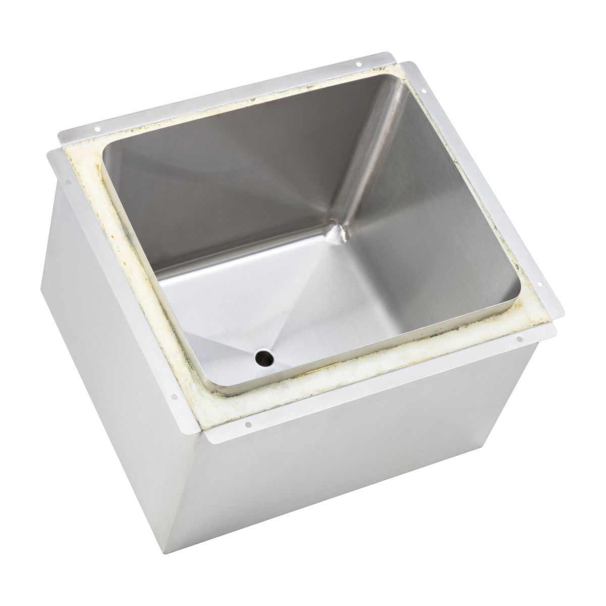 3Monkeez Weld In Insulated Stainless Steel Ice Well (300x300x200) - ICE-303020