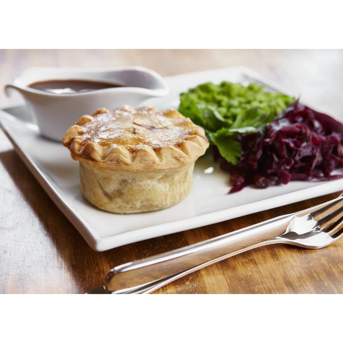 Olympia Whiteware Square Plates 180mm (12 Pack) - U154
