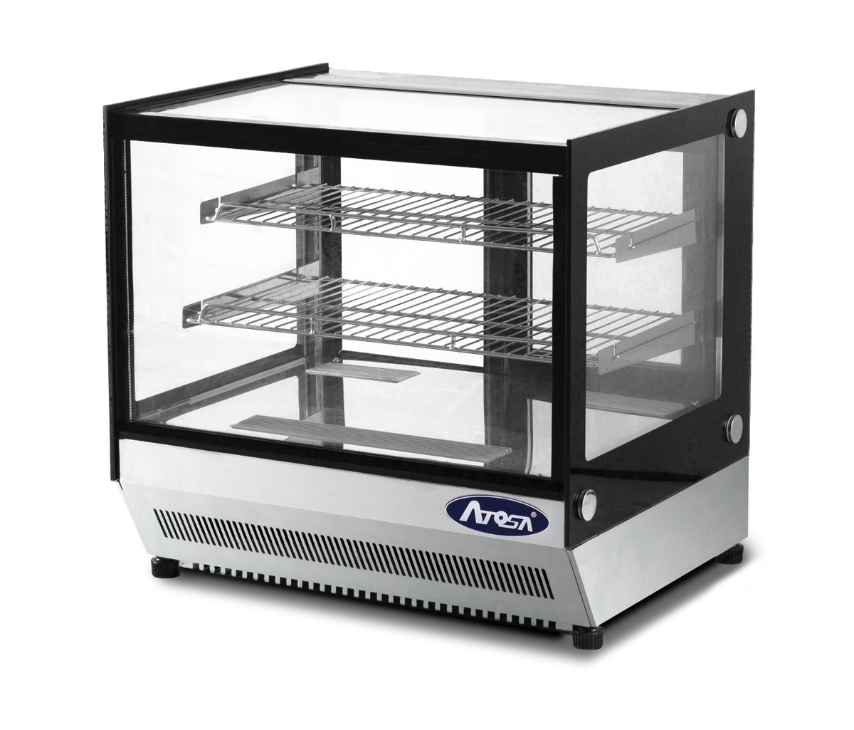 Atosa Countertop Square Cake Showcase 700 Mm Fridge WSF120L