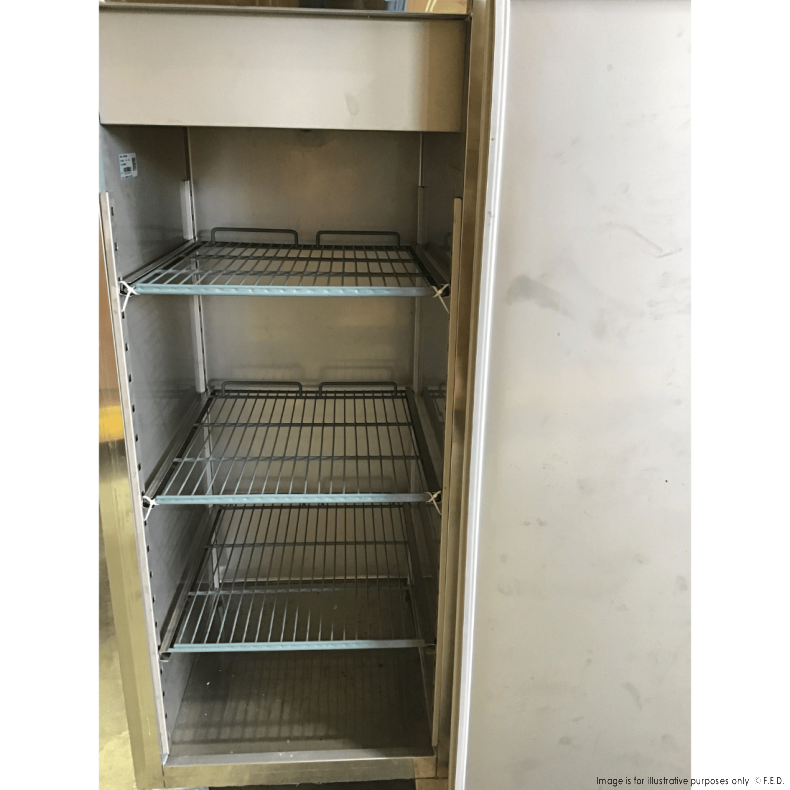 CLEARANCE - FED-X S/S Single Full Door Upright Freezer - XURF600SFV-QLD304