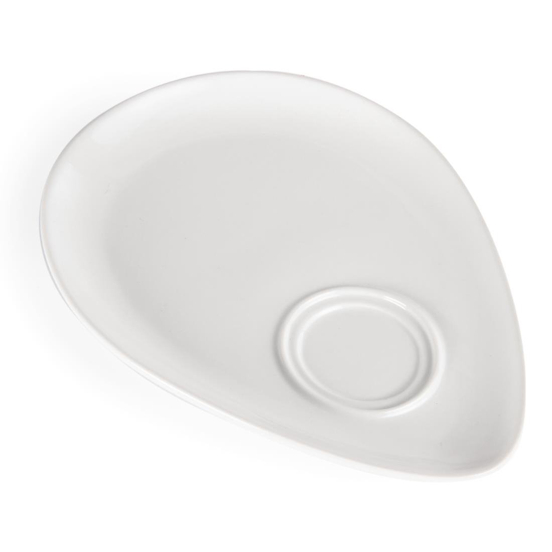 Olympia Whiteware Snack Plates 240mm (12 Pack) - Y102