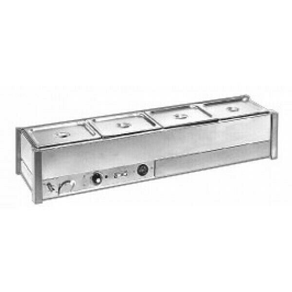 Roband Hot Bain Marie 6 x 1/2 size pans, single row - BM16A