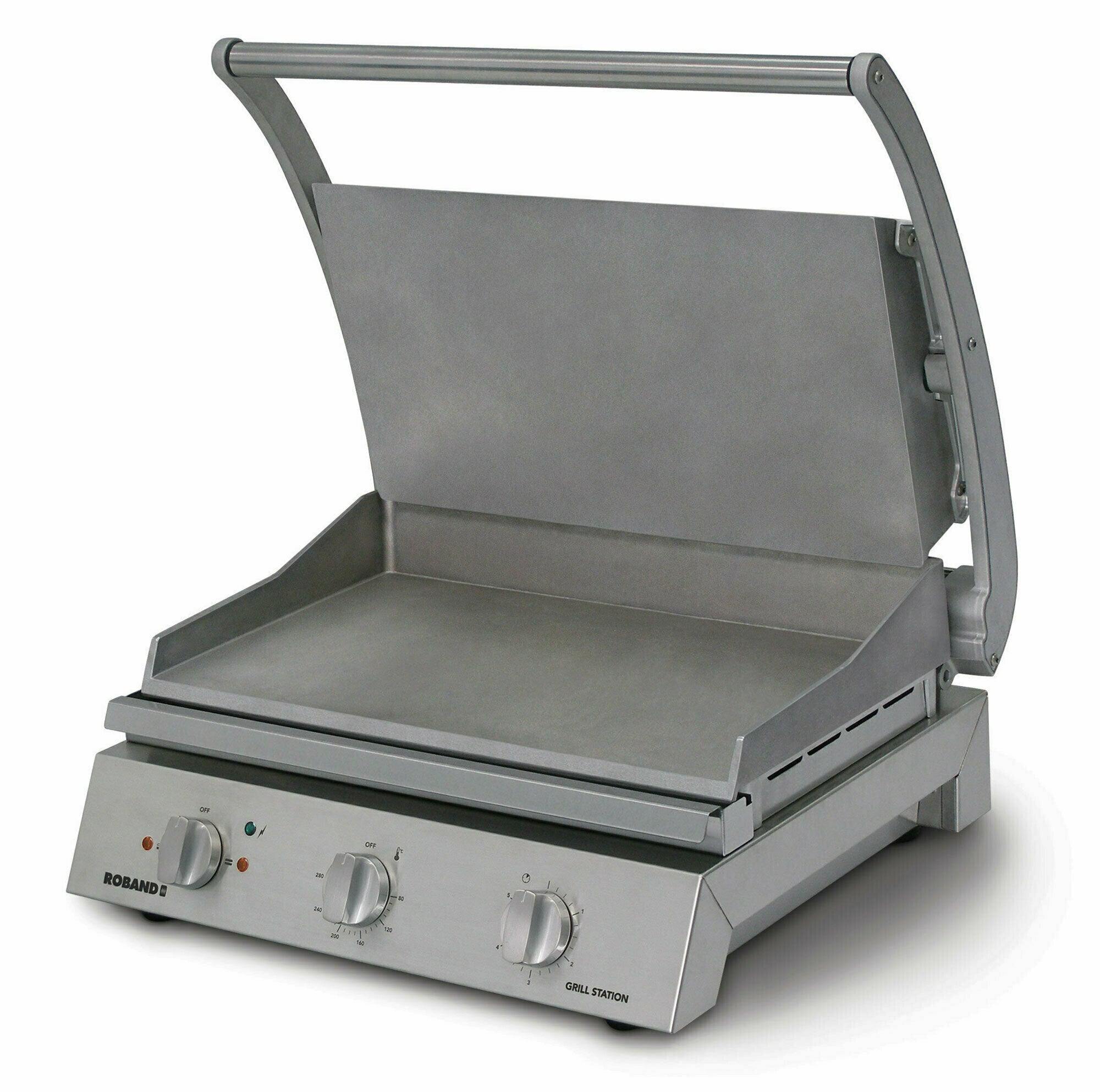 Roband Grill Station 8 slice, smooth plates - GSA810S
