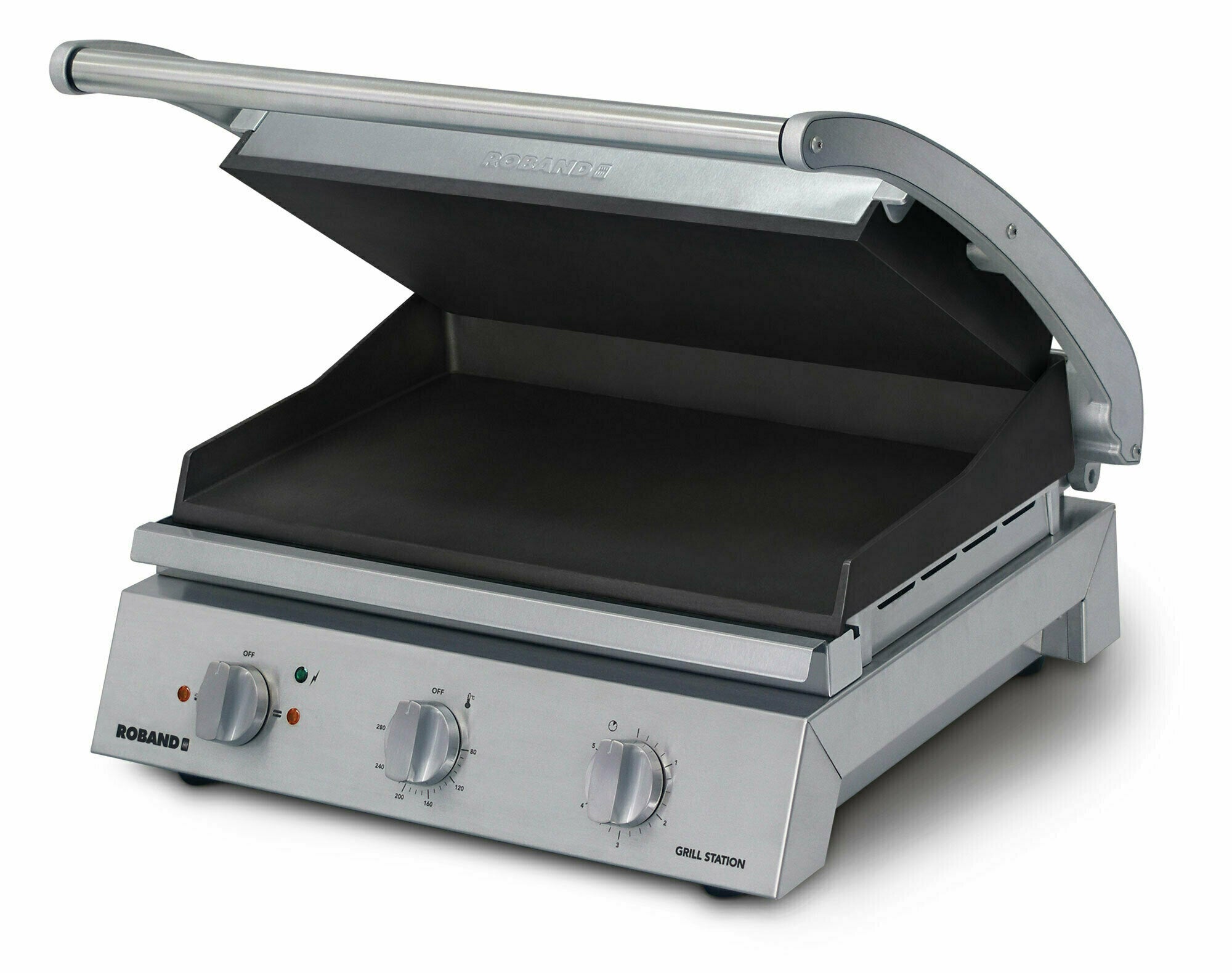 Roband Grill Station 8 slice, smooth non stick plates - GSA810ST