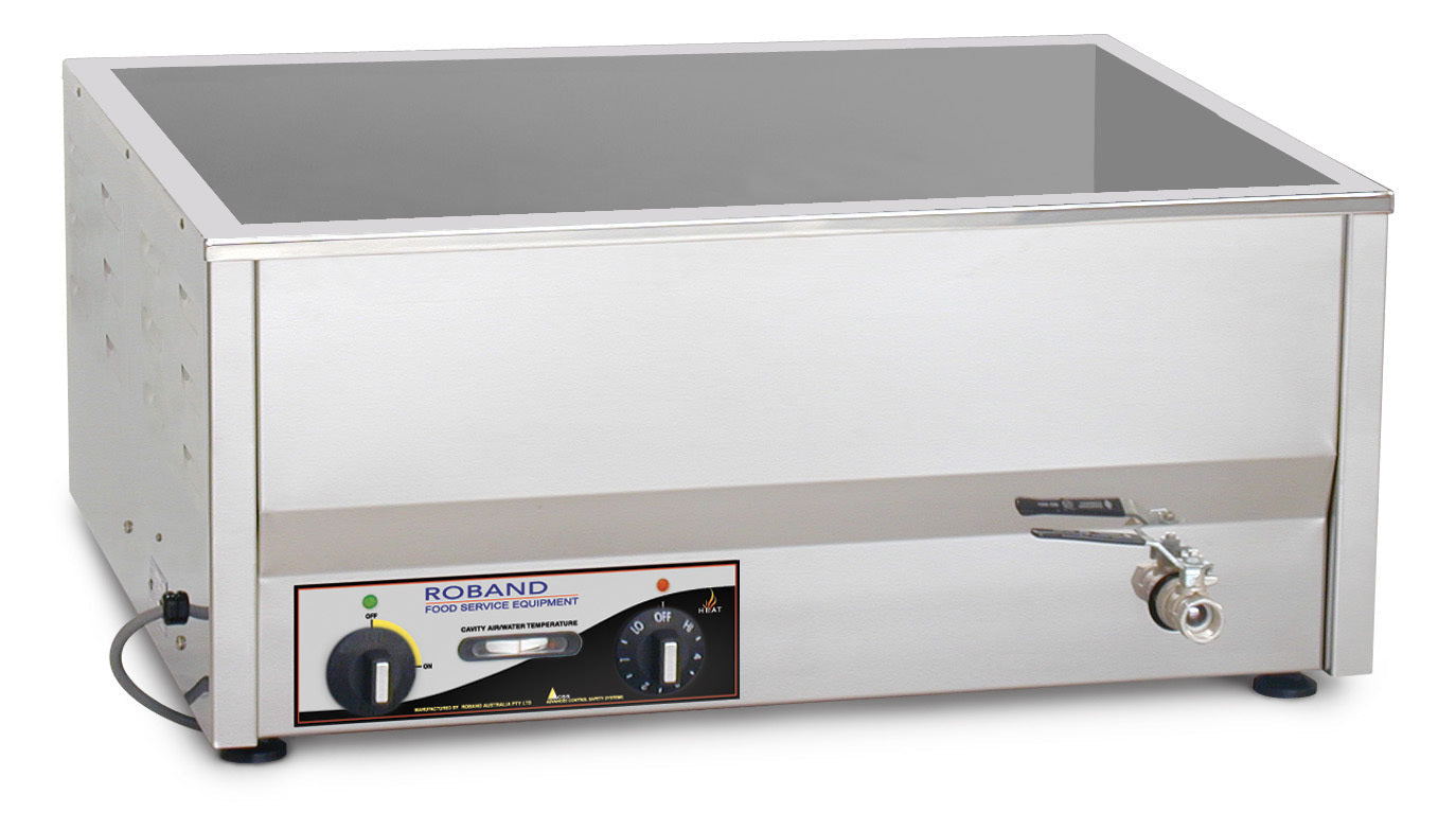 Roband Counter Top Bain Marie 4 x 1/2 size, pans not included - BM4