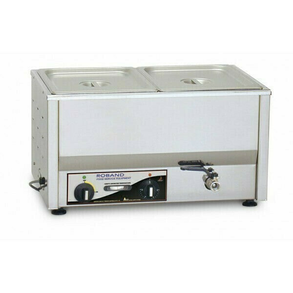 Roband Chocolate Bain Marie 2 x 1/2 size, pans - CHOC2A