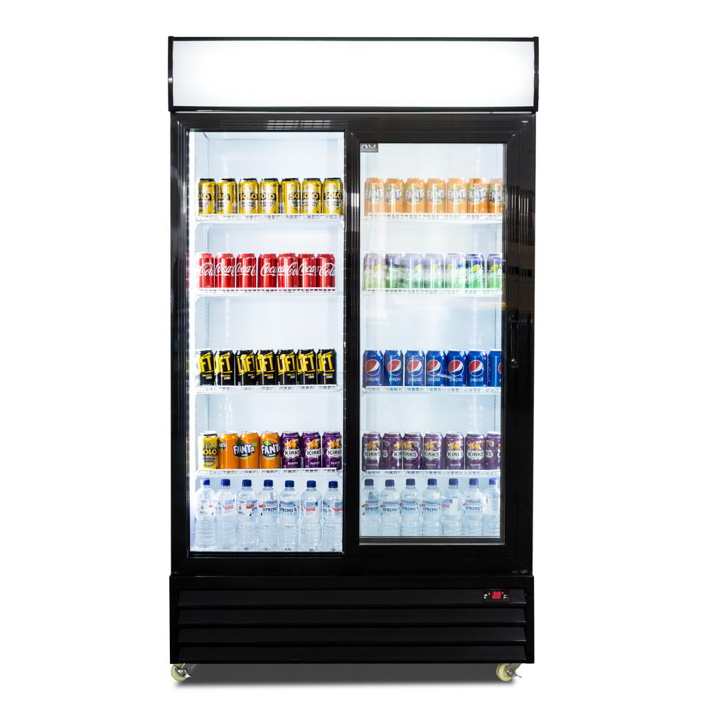 AG 1000L Fridge Glass Sliding Doors CU1000TNG-SD