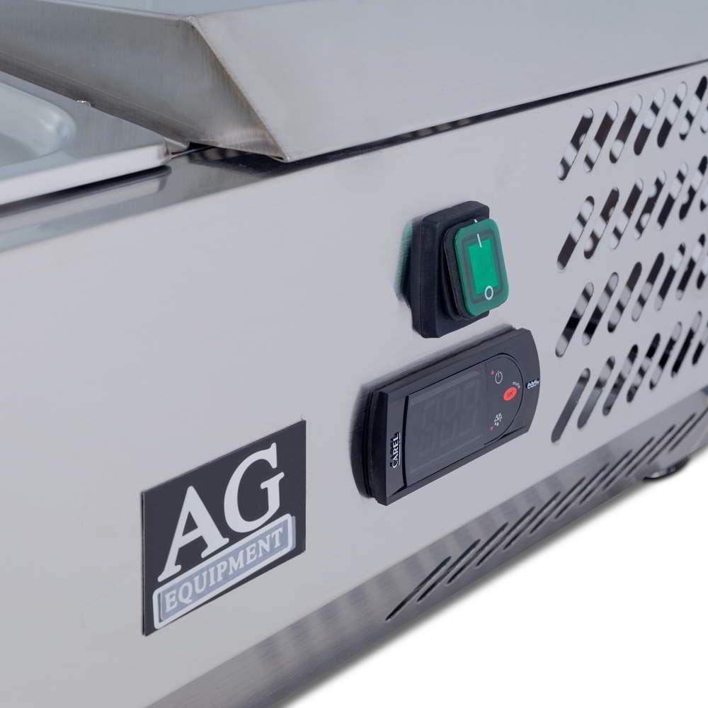 AG Bench Top Saladette / Pizza Showcase - 1600mm VRX1600-380