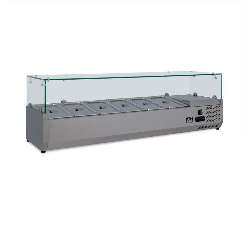 AG Bench Top Saladette / Pizza Showcase - 1400mm VRX1400-380