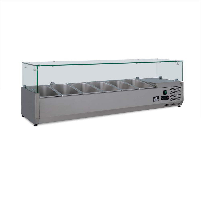 AG Bench Top Saladette / Pizza Showcase - 1400mm VRX1400-380