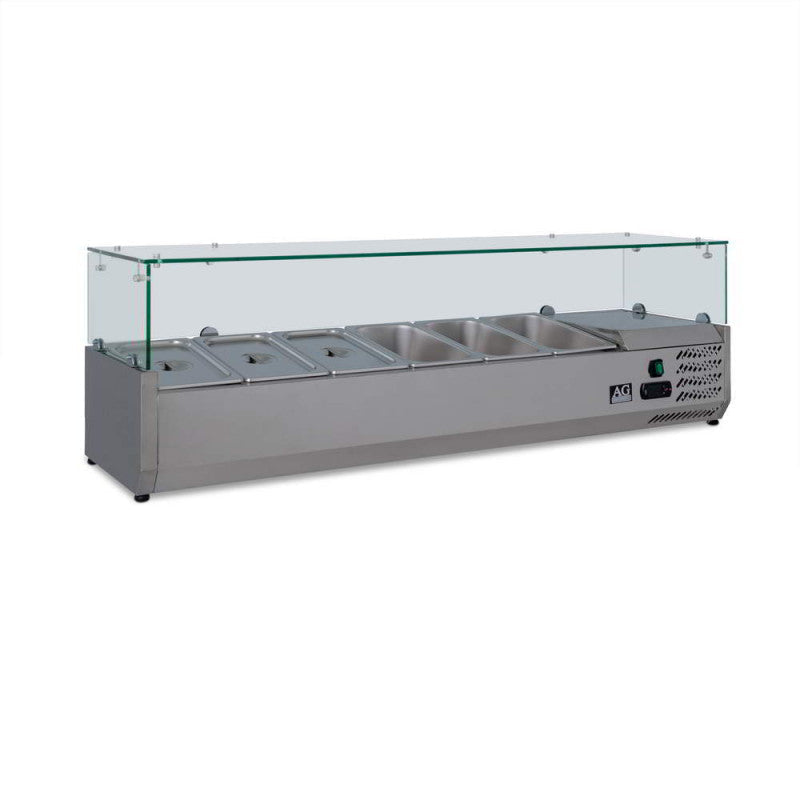 AG Bench Top Saladette / Pizza Showcase - 1400mm VRX1400-380