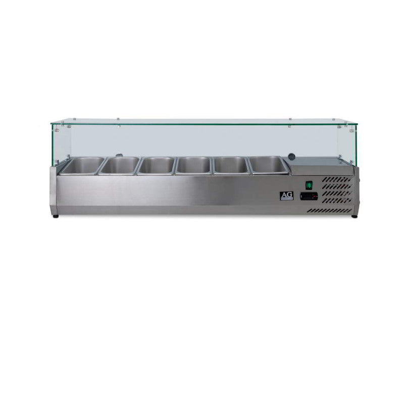 AG Bench Top Saladette / Pizza Showcase - 1400mm VRX1400-380