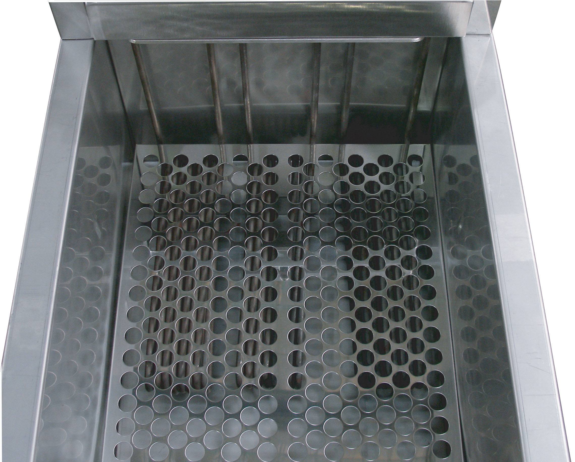 Austheat Freestanding Electric Fryer rapid recovery, 2 baskets - AF812R