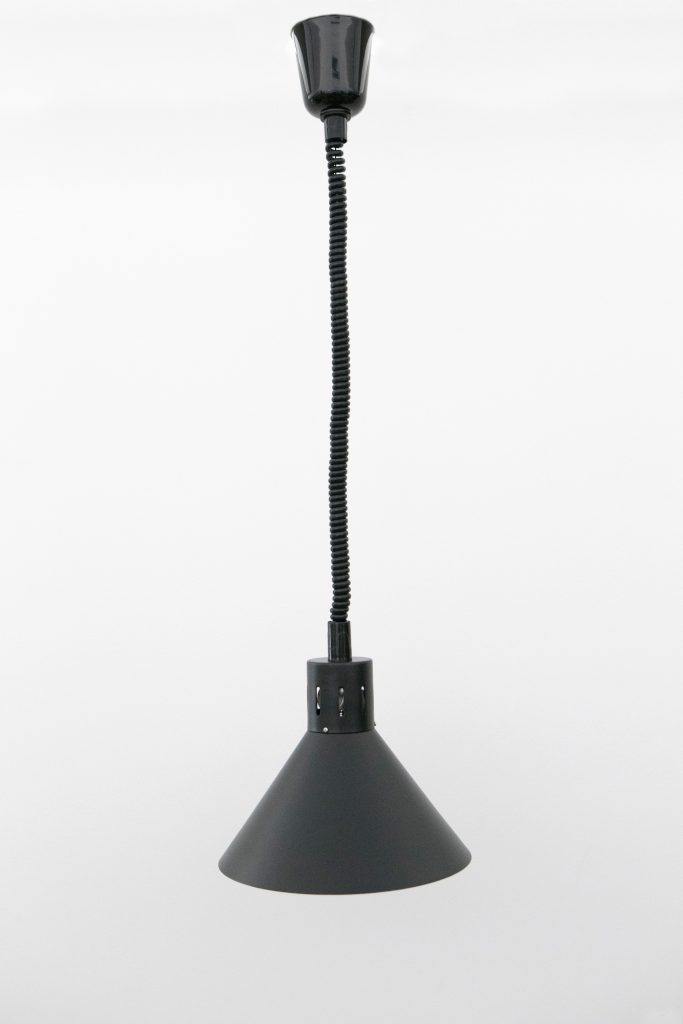 ICE Heat Lamp Matte Black Venus - HLD0001B