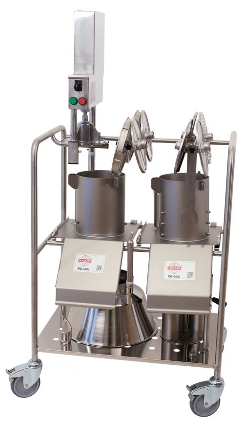 Hallde Continuous Feed Vegetable Preparation Machine RG-400i - RG-400i-3PH-Continuous