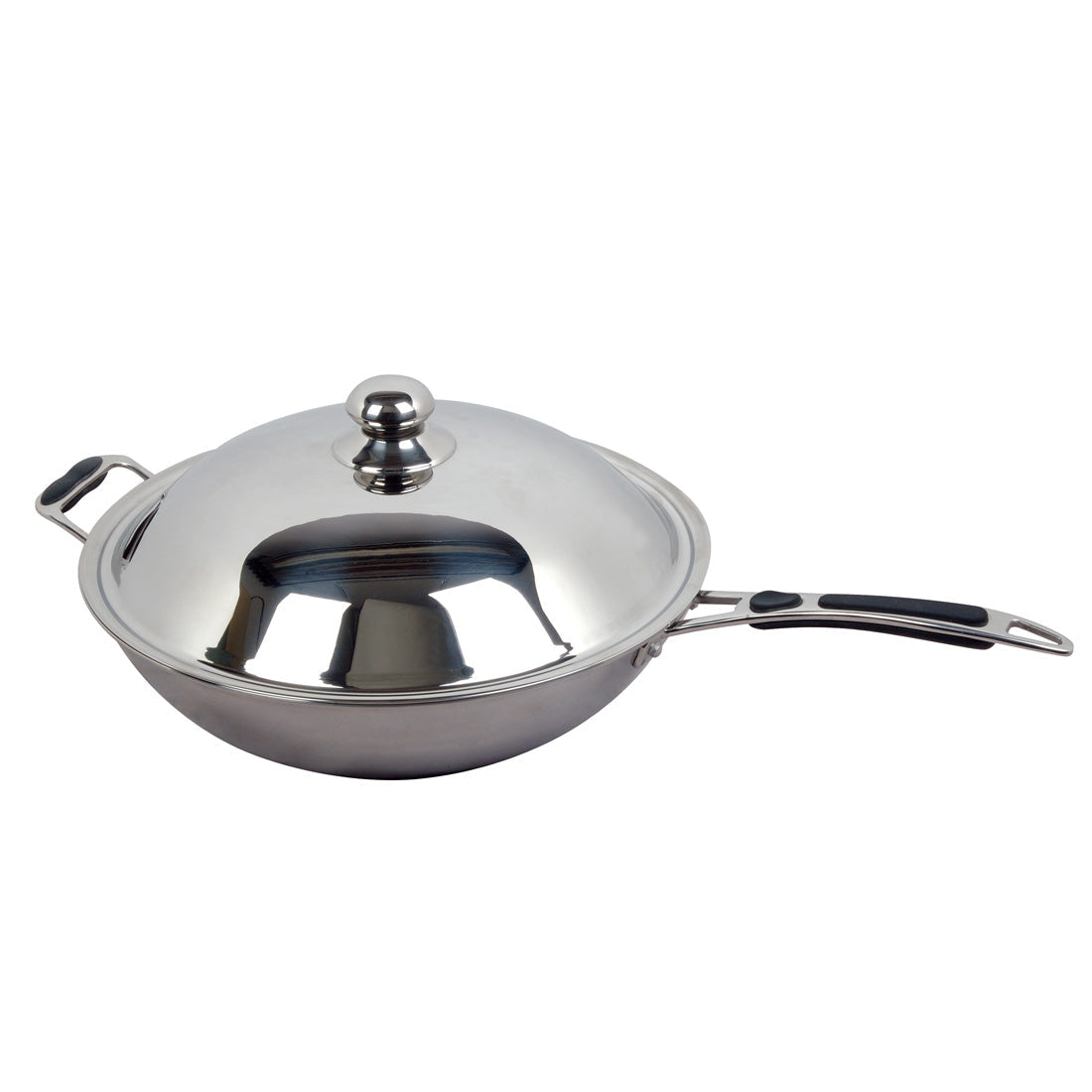 Benchstar Ø 360MM Wok With Lid For Induction IW-WOKLID36