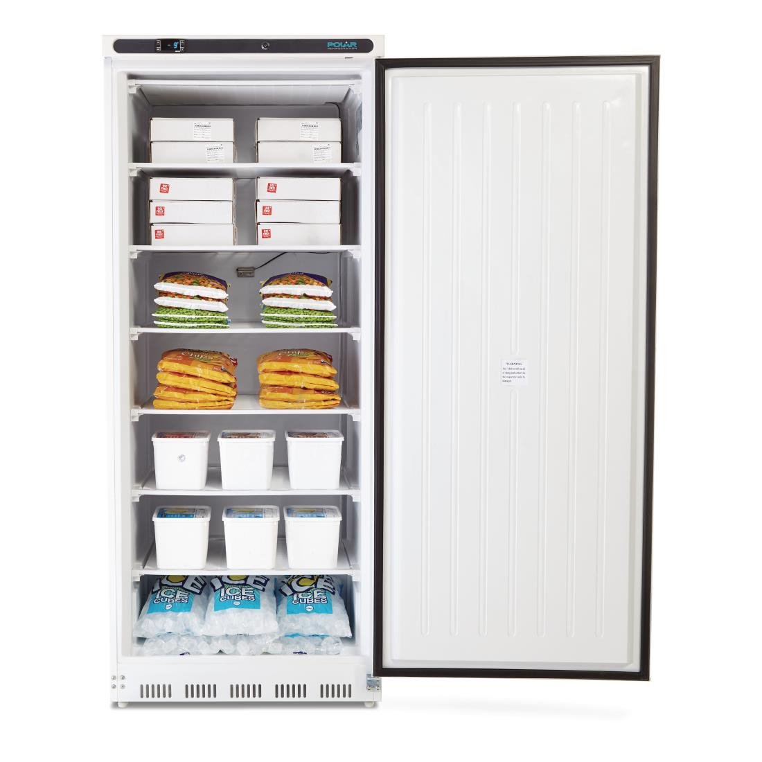 Polar C-Series Upright Freezer White 600Ltr - CD615-A