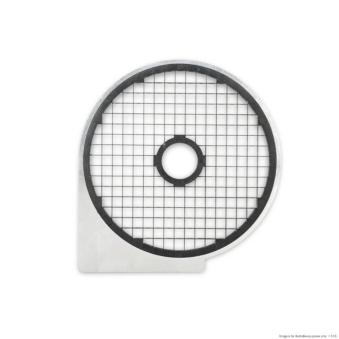 F.E.D Vegetable Cutter 10X10X10MM Dicing (Circle-Only For Vc65Ms) Disc DR1000