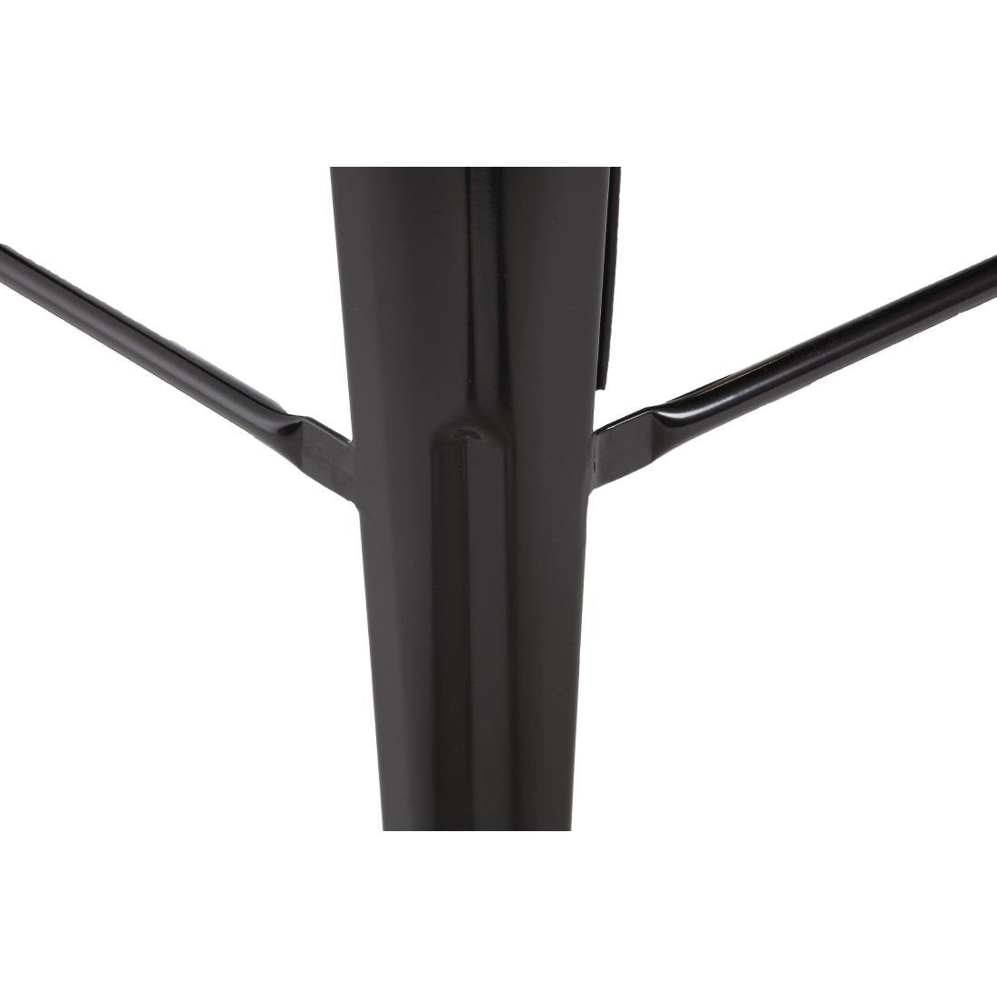 Bolero High Metal Bar Stools Black (Pack of 4) - DL881