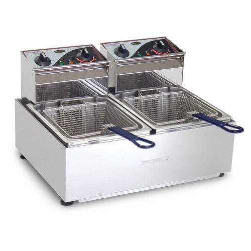 Roband Double Pan Fryer 2 x 8lt - F28