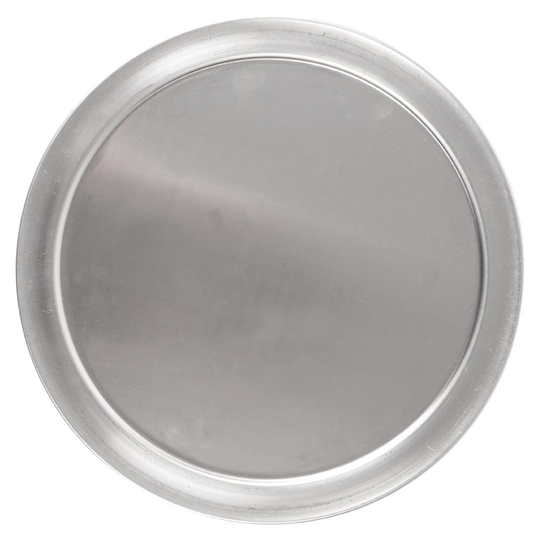 Vogue Aluminium Pizza Tray Wide Rim 355mm - F009