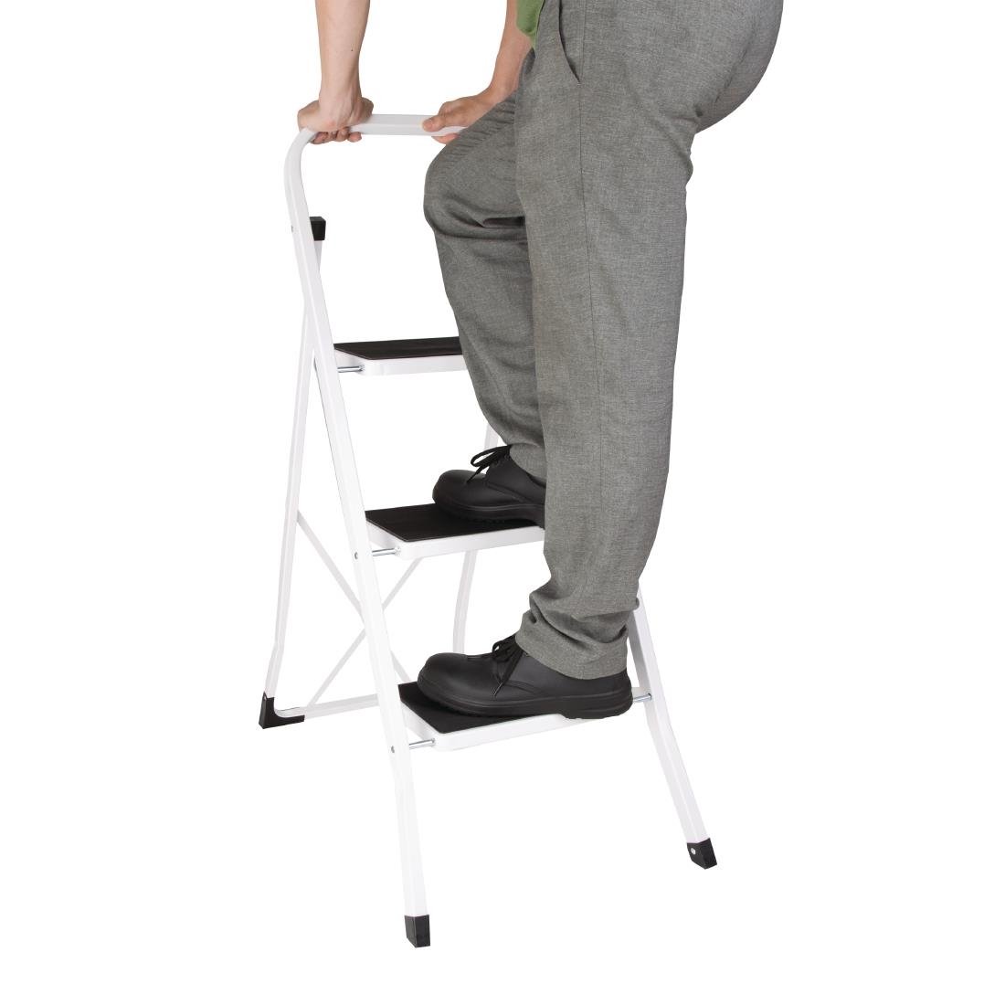 Vogue Folding Step Stool 3 Tread - F019