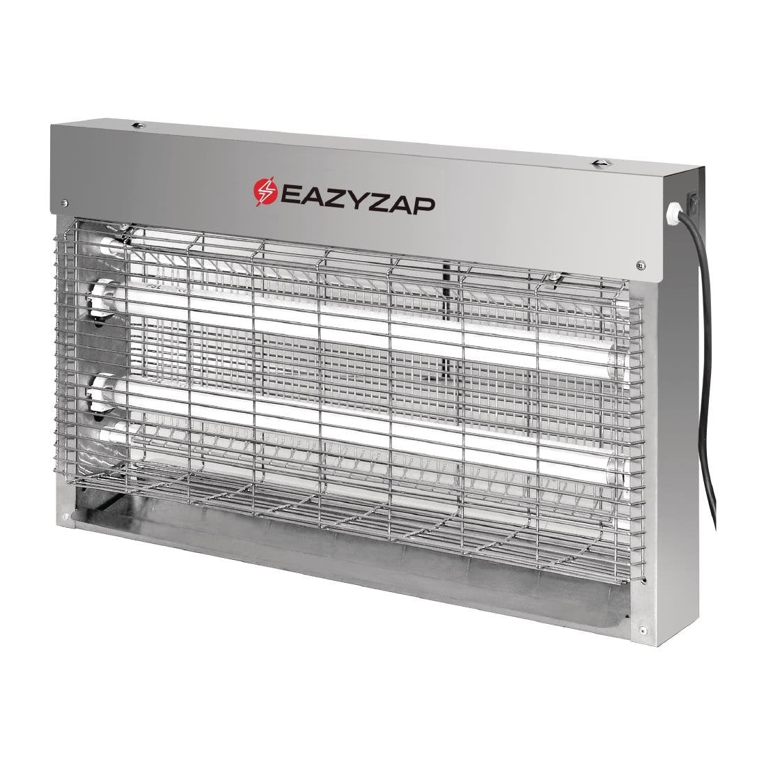 Eazyzap Brushed Stainless Steel bug zappers - 20W - FP985-A