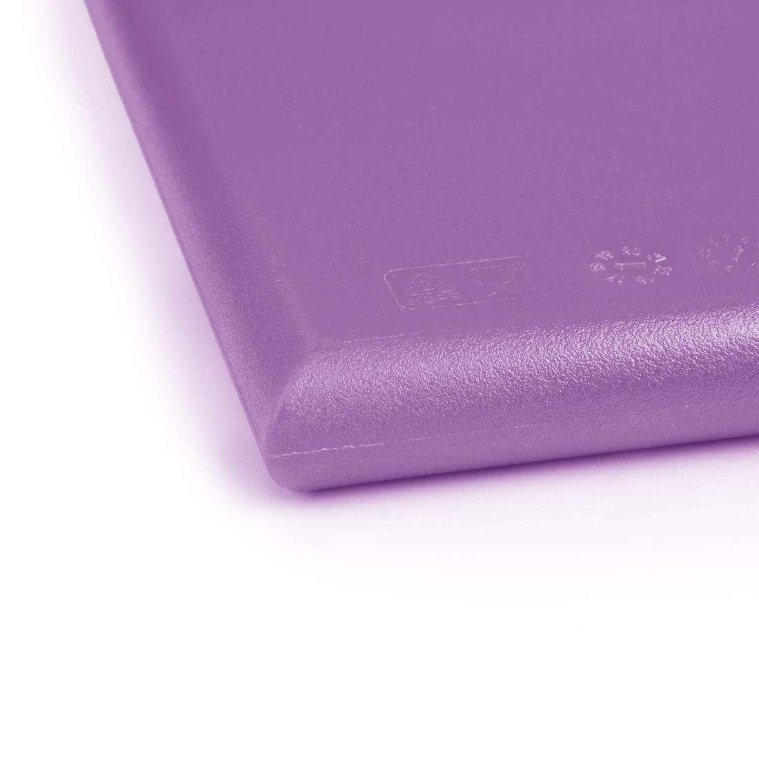 Hygiplas High Density Chopping Board Purple - 450x300x25mm - FX102