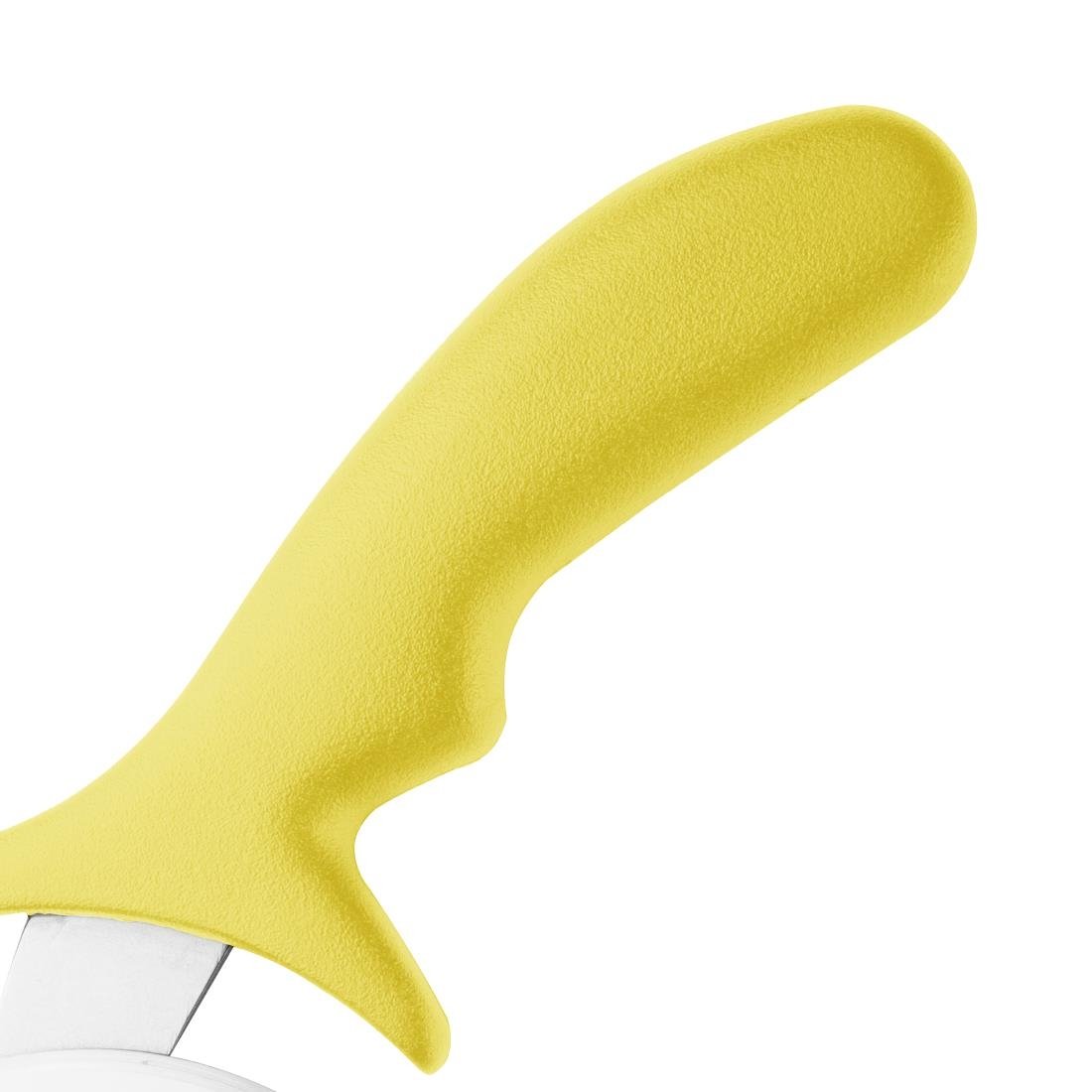 Hygiplas Pizza Wheel Yellow 100mm - FX132