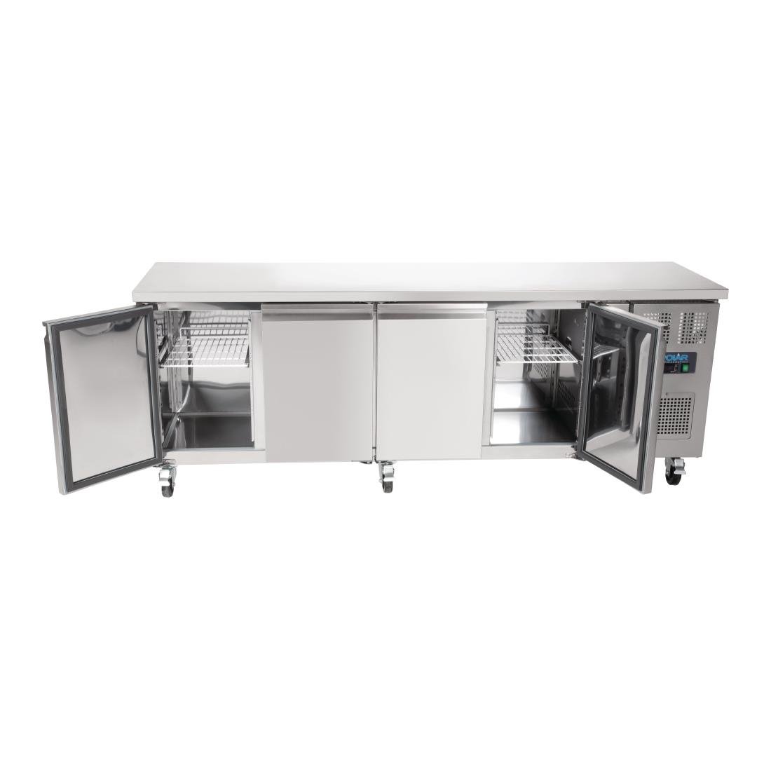 Polar U-Series 4 Door Counter Fridge 449Ltr - G379-A