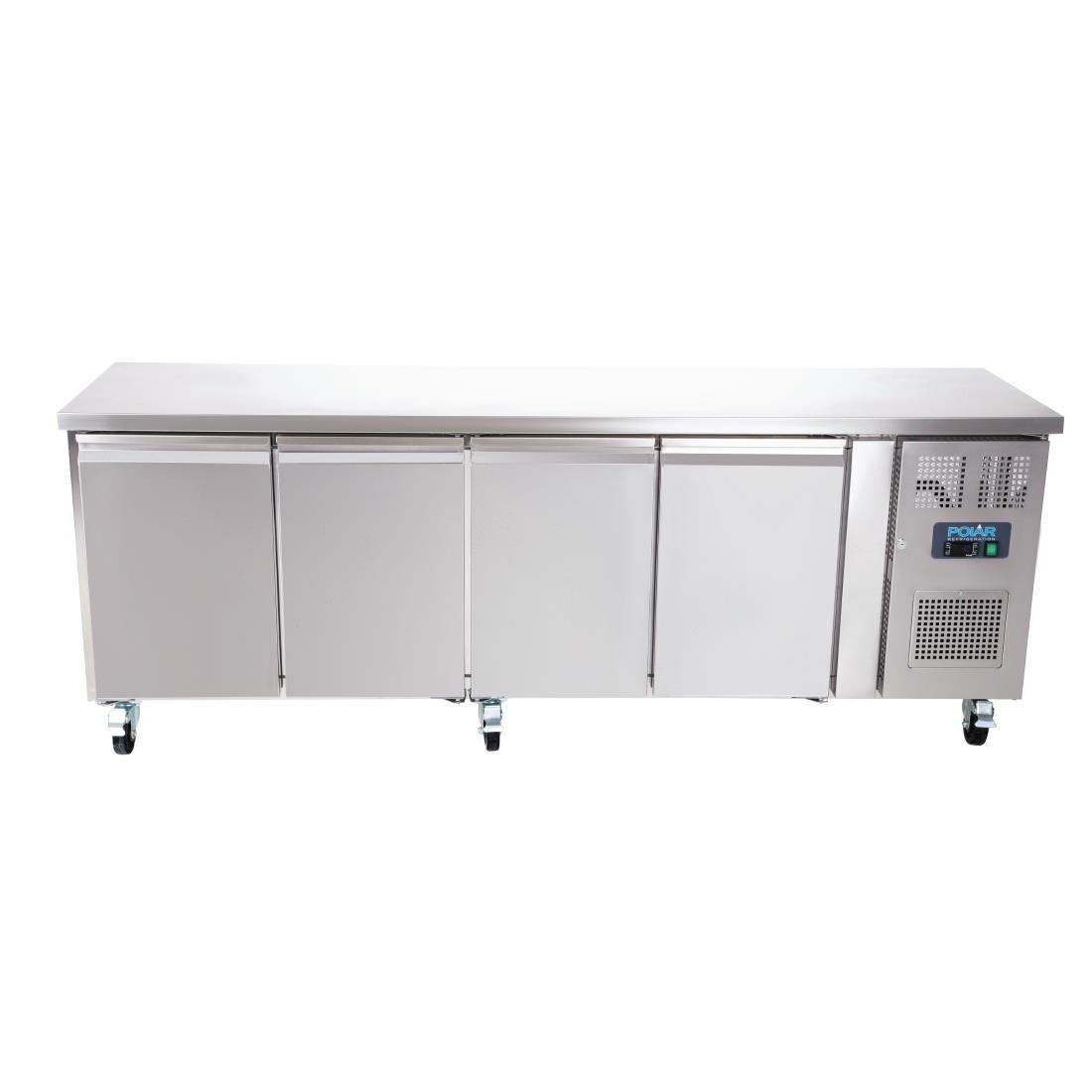 Polar U-Series 4 Door Counter Fridge 449Ltr - G379-A