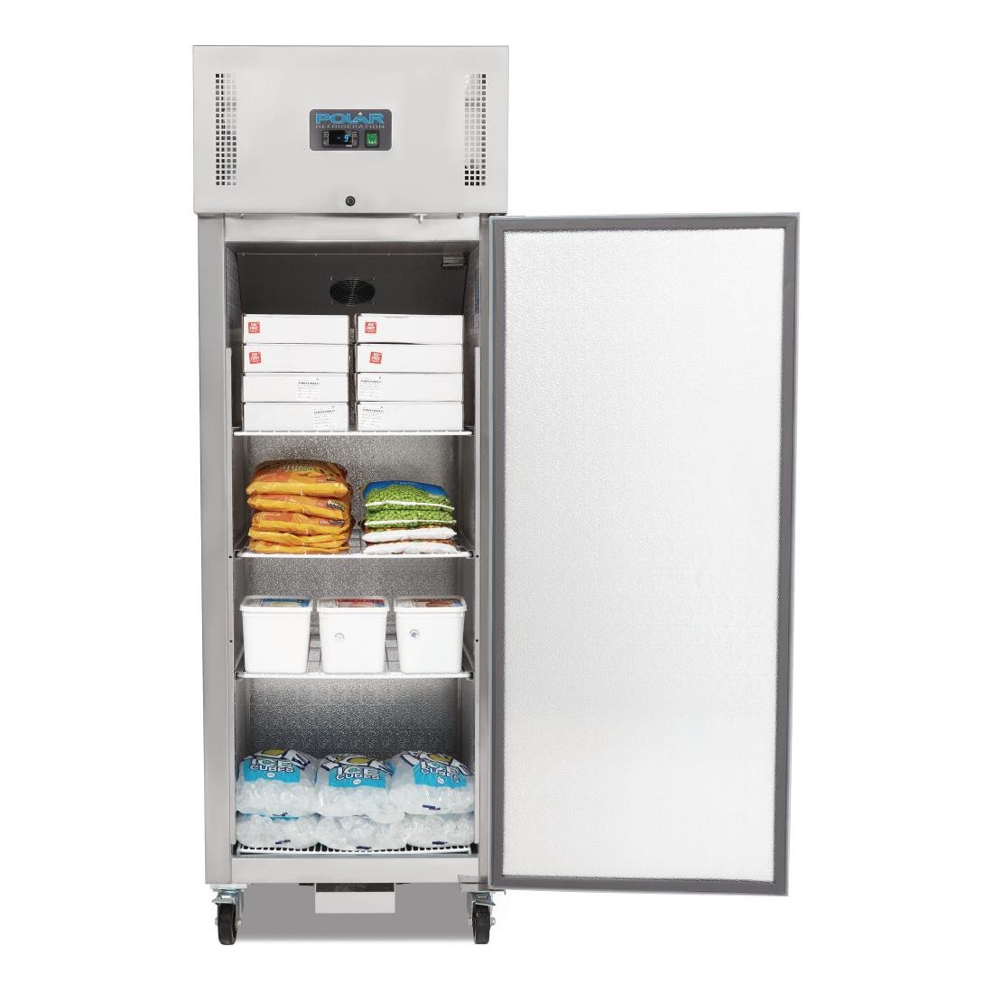 Polar G-Series Upright Freezer Stainless Steel 600Ltr - DL894-A