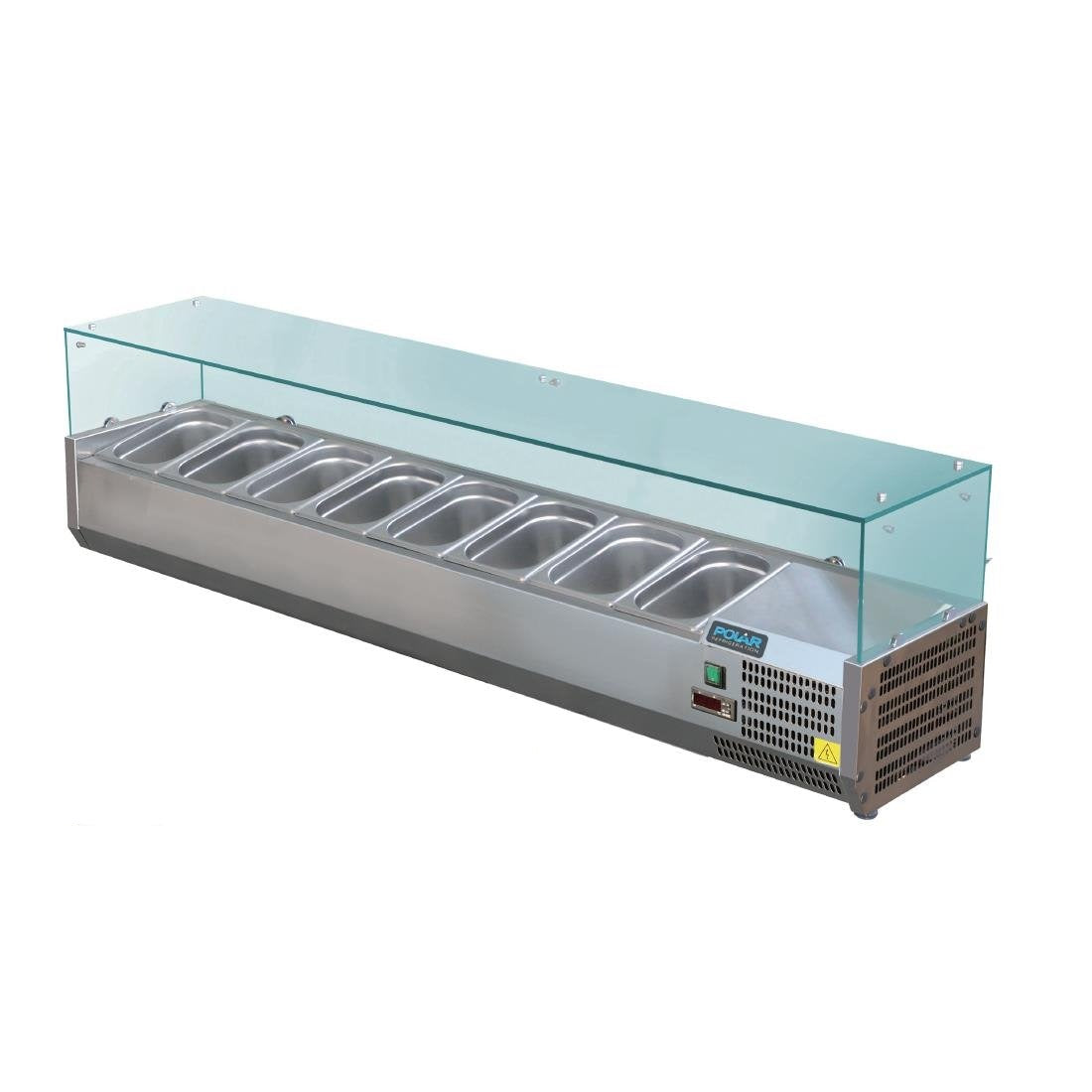 Polar G-Series Countertop Prep Fridge 8x 1/3GN - GD877-A