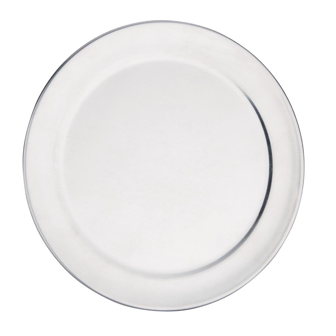 Vogue Aluminium Pizza Tray Wide Rim 205mm - GE196