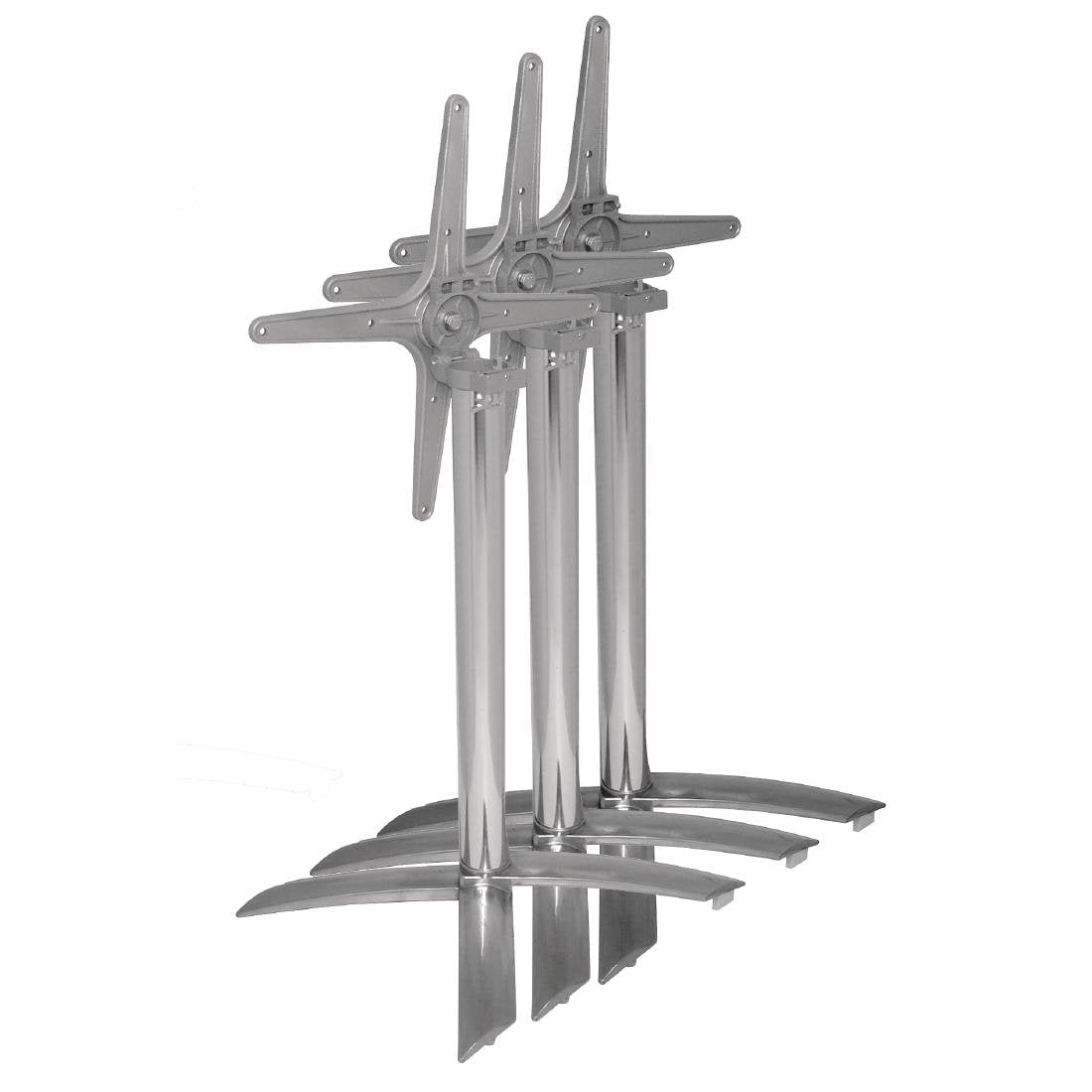 Bolero Flip Top Aluminium Table Base - GF962