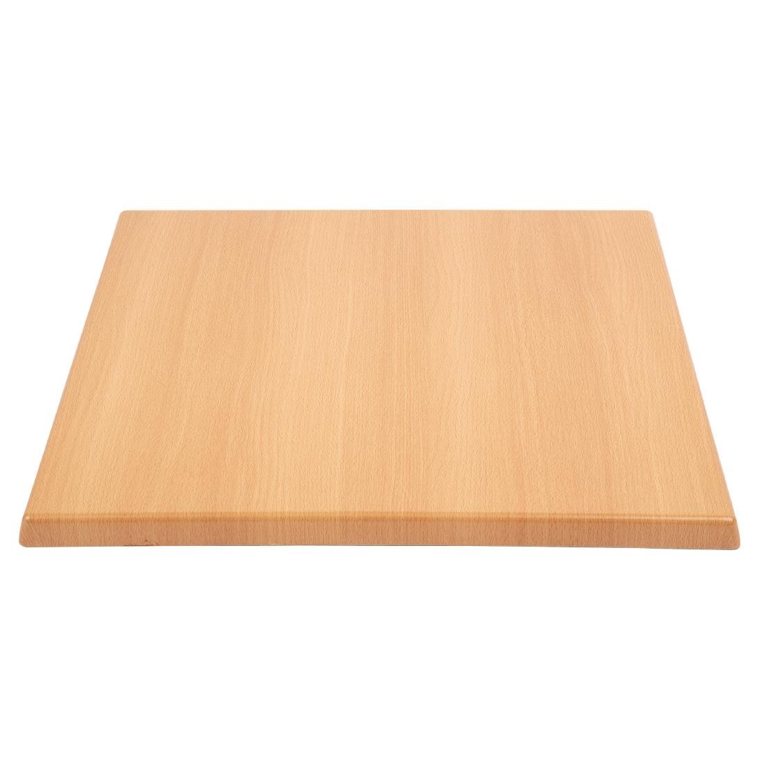 Bolero Square Table Top Beech 600mm - GG634