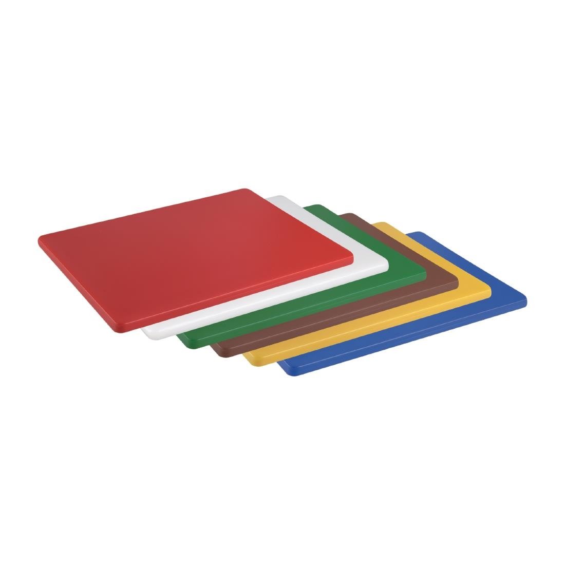 Hygiplas Low Density Chopping Board Brown - 305x229x12mm - GH792