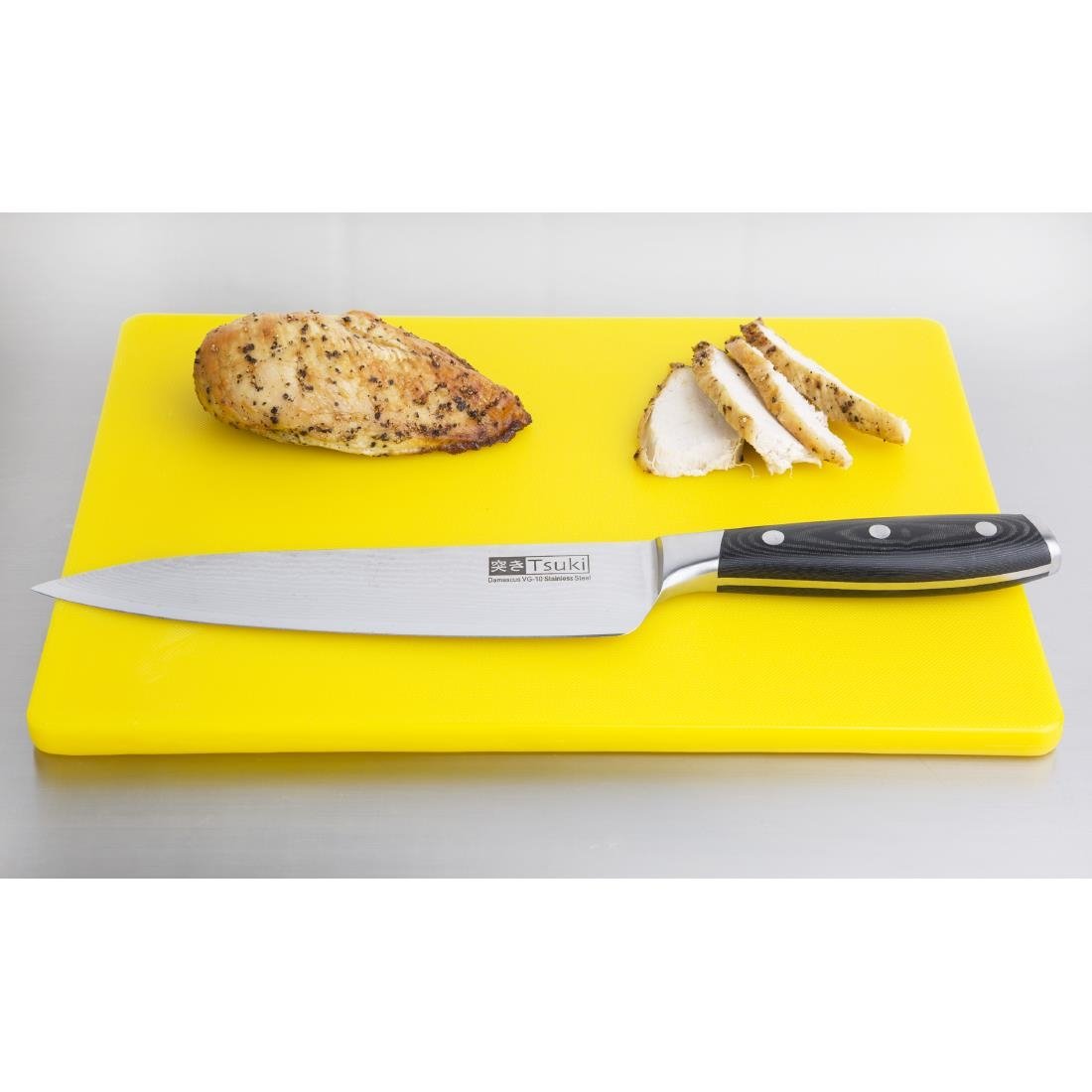 Hygiplas Low Density Chopping Board Yellow - 305x229x12mm - GH796