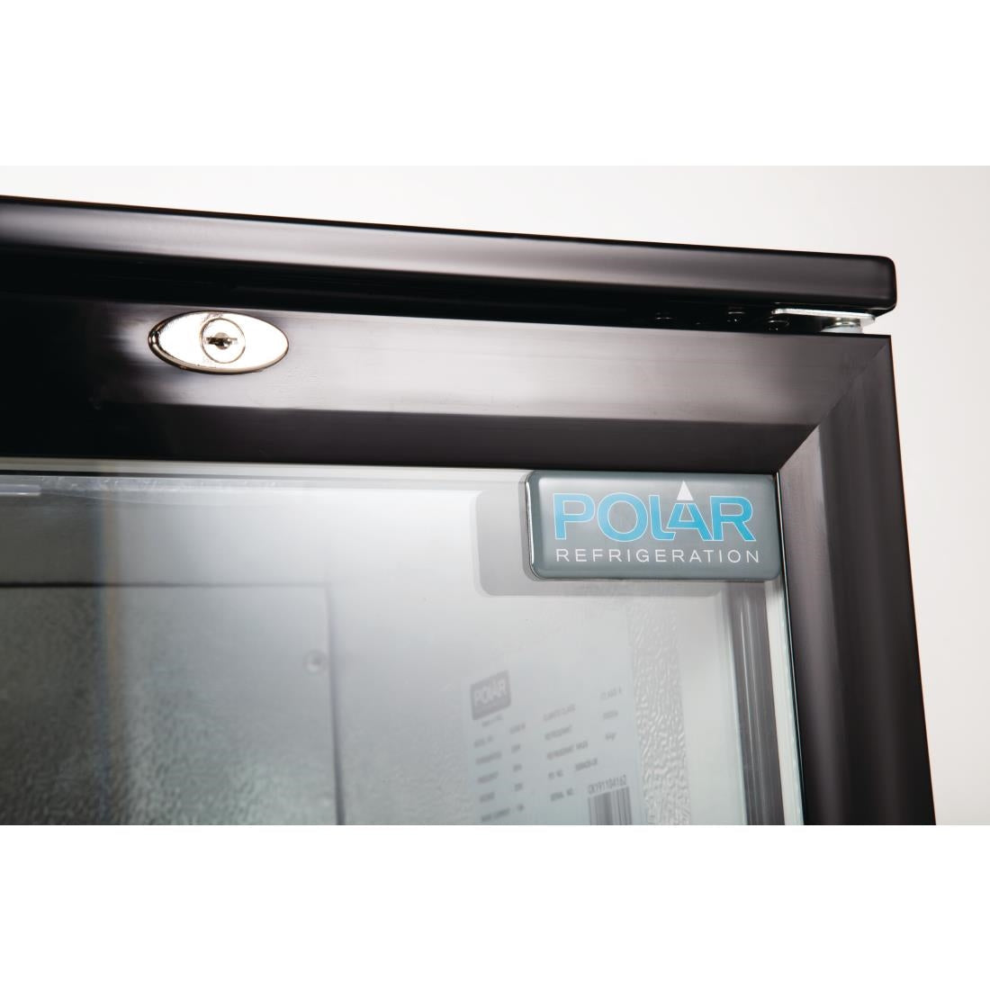 Polar G-Series Counter Back Bar Cooler with Hinged Doors 208Ltr - GL002-A